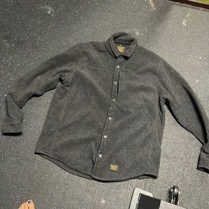 Charcoal, gray Burton fleece